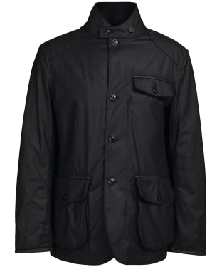 Men's Barbour Pendle Waxed Jacket - Black