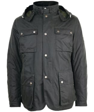 Men's Barbour International Auto Waxed Jacket - Sage