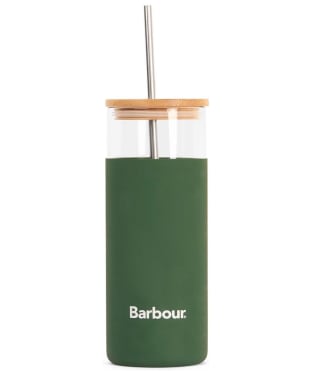 Barbour Glass Tumbler - Green