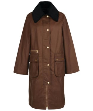 Women's Barbour Townfield Waxed Jacket - Tan / Classic