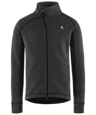 Men's Klattermusen Balder Zip Fleece Sweater - Charcoal