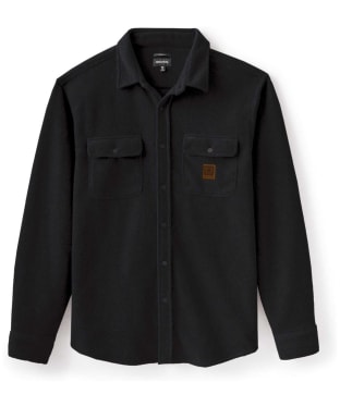 Men’s Brixton Bowery Long Sleeve Arctic Stretch Fleece Shirt - Black