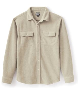 Men’s Brixton Bowery Long Sleeve Arctic Stretch Fleece Shirt - Oatmeal