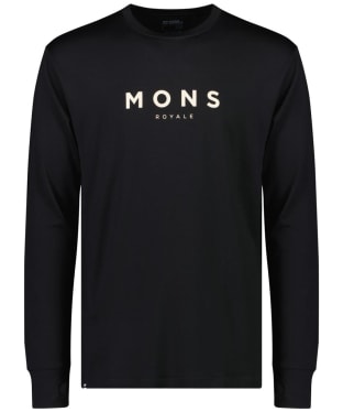 Men's Mons Royale Yotei Classic Long Sleeve Top - Black
