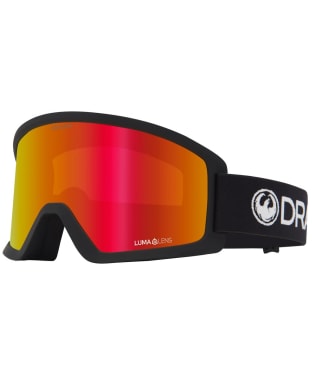 Dragon DX3 L OTG Goggle - Red Ion Lumalens - Black