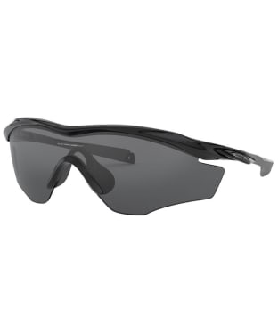 Oakley M2 Frame XL Sports Sunglasses - Polished Black / Grey