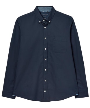 Men’s Joules Oxford Long Sleeve Cotton Shirt - French Navy