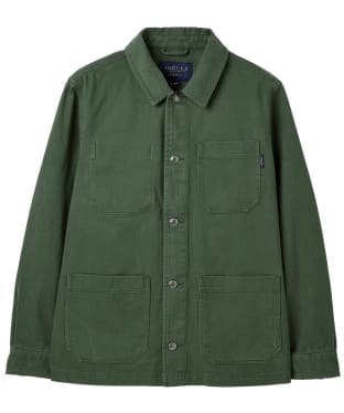 Men's Joules Lindell Multi Pocket Woven Jacket - Dark Green