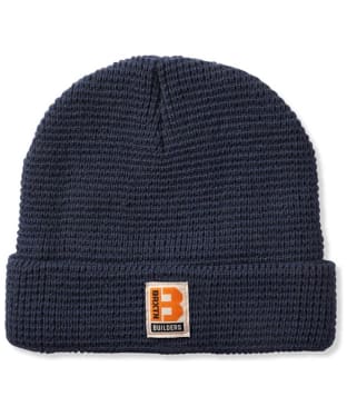 Brixton Builders Waffle Knit Beanie - Ombre Blue