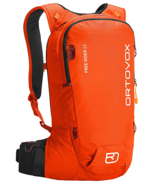 Ortovox Free Rider 22L Backpack - Hot Orange