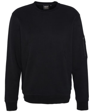 Men's Barbour International Grip Crew Sweatshirt - Black