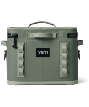 YETI Hopper Flip 18 Waterproof Leakproof Fabric Cooler - Camp Green