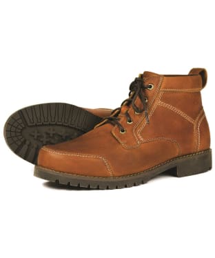 Men's Orca Bay Woodstock Water Resistant Leather Boots - Havana
