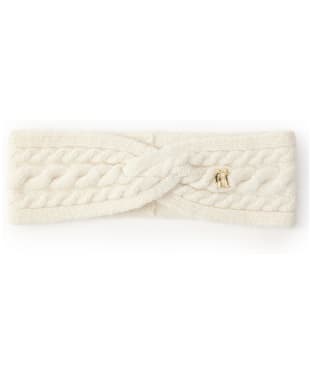Women's Holland Cooper Cortina Cable Knit Headband - Cream