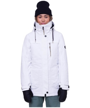 Women's 686 Spirit Insulated Jacket - White Geo Jacquard