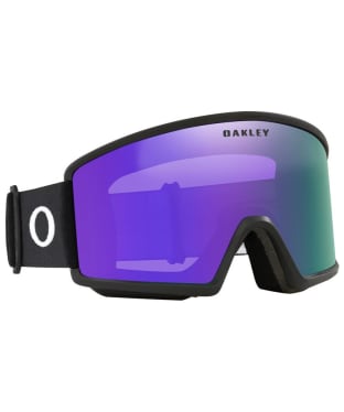 Oakley Target Line Snow Goggles - Large - Violet Iridium Lens - Matte Black