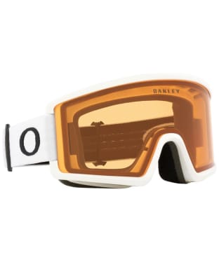 Oakley Target Line Snow Goggles - Medium - Persimmon Lens - Matte White