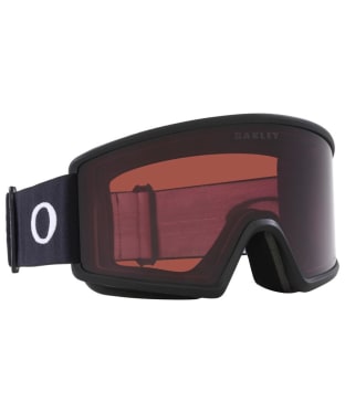 Oakley Target Line Snow Goggles - Large - Prizm Dark Grey Lens - Matte Black