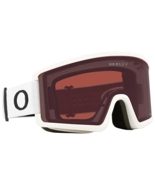 Oakley Target Line Snow Goggles - Large - Prizm Dark Grey Lens - Matte White
