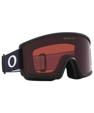 Oakley Target Line Snow Goggles - Medium - Prizm Dark Grey Lens - Matte Black