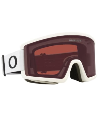 Oakley Target Line Snow Goggles - Medium - Prizm Dark Grey Lens - Matte White
