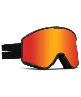 Electric Kleveland Unisex Snow Goggles - Red Chrome Lens - Black Tort Nuron