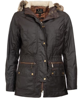 Women's Barbour Kelsall Waxed Jacket - Rustic