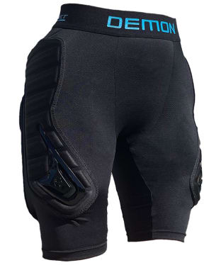 Women's Demon Flex-Force X D3O X2 V4 Padded Protection Shorts - Black
