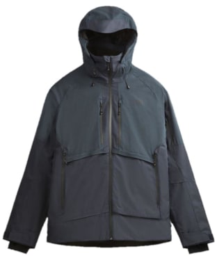 Men's Picture Goods Waterproof Snow Jacket - Dark Blue