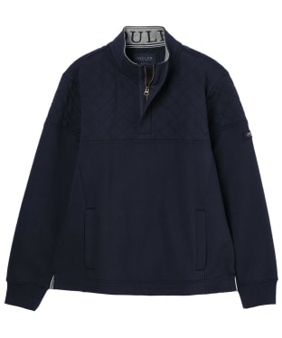 Men's Joules Darrington 1/4 Zip Quilted Sweater - French Navy