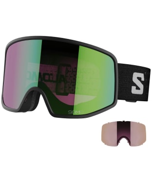Salomon Sentry Pro Sigma Snow Goggles - Black / Emerald