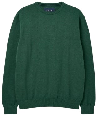 Men's Joules Jarvis Knitted Crew Neck Jumper - Green Marl