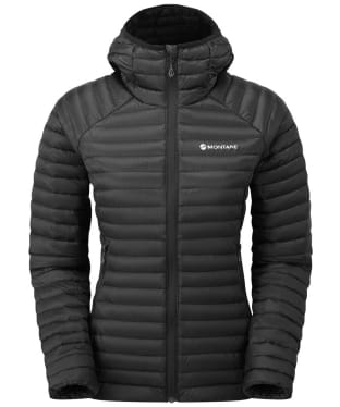Women's Montane Anti-Freeze Lite Packable Hooded Down Jacket - Black
