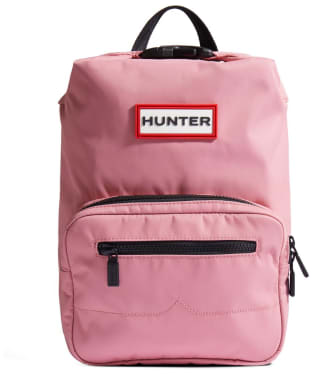 Hunter Mini Nylon Pioneer Top Clip Water Resistant Backpack - Purring Pink