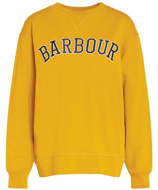 Women's Barbour Northumberland Sweatshirt - Harvest Gold