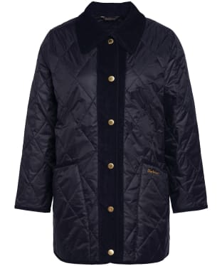 Women's Barbour Highcliffe Quilted Jacket - Black