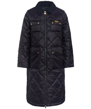 Women's Barbour International Supanova Quilted Jacket - Black