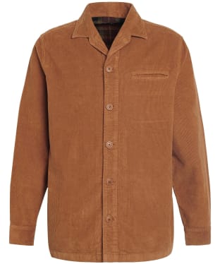 Men's Barbour Casswell Overshirt - Cinnamon