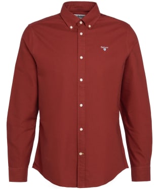 Men's Barbour Oxtown Tailored Shirt - Fired Brick