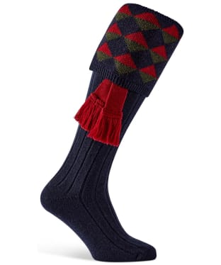 Men's Pennine Grand Shooting Socks Set - Navy