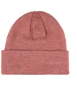 Volcom Fave Turn-Up Knitted Beanie - Earth Pink