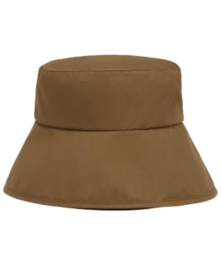 Women's Joules Lottie Wax Effect Bucket Hat - Sable Brown