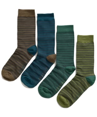 Men's Seasalt Everyday Bamboo Socks Box O'4 Socks - Bodelva Mix