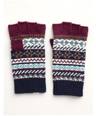 Women's Seasalt Merino Wool Seedling Mittens - Float Maritime Teak
