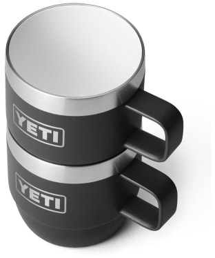 YETI Espresso 6oz Ceramic Lined Mugs -  2 Pack - Black