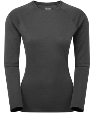 Women's Montane Dart Long Sleeve T-Shirt - Black