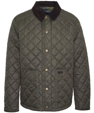 Men's Barbour Thornley Quilted Jacket - Forest