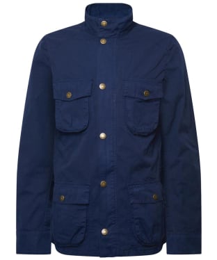 Men's Barbour Corbridge Casual Cotton Jacket - Navy
