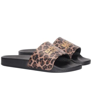 Women's Barbour International Apex Beach Slider Sandal - Jaguar Print