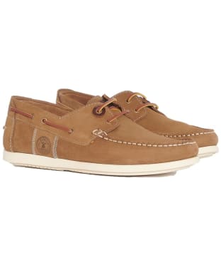 Men's Barbour Wake Boat Shoe - Taupe